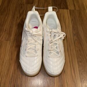 Nike Gato White Gum Light Brown Indoor Soccer Sneakers HQ6019-100 4Y